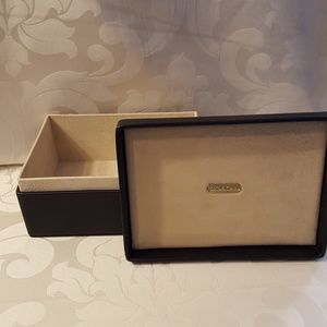 Coach Leather Jewerly/Watch Box